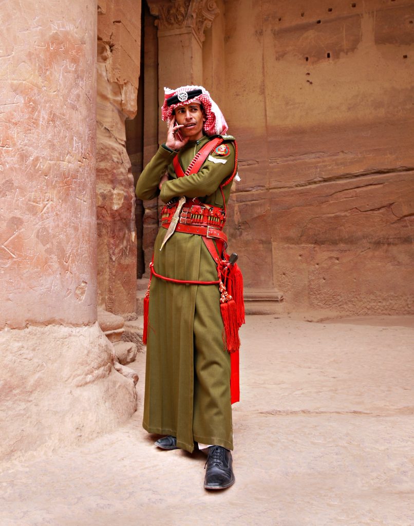 Араб в Петре