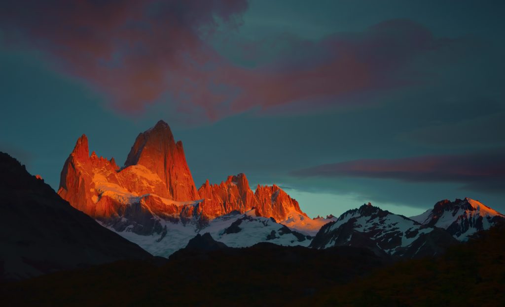 Фицрой на закате